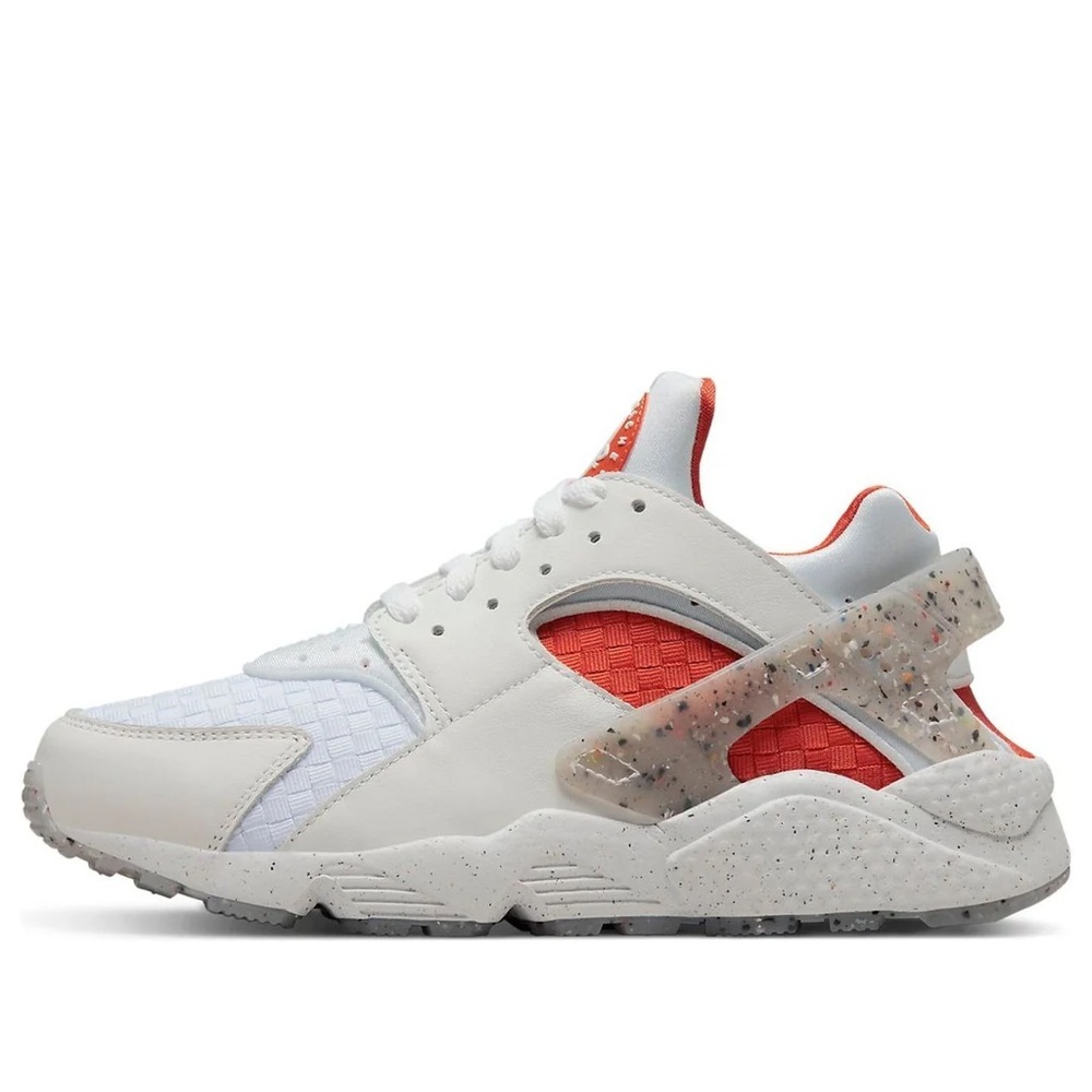 Nike Air Huarache Crater Premium White Orange Women’s‎ Size 8 - Picture 3 of 16